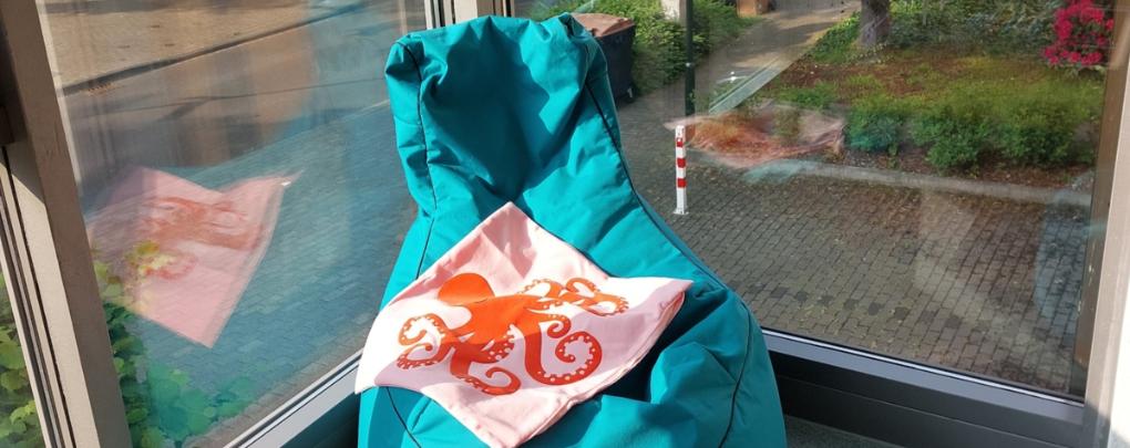 Leseecke Sitzsack