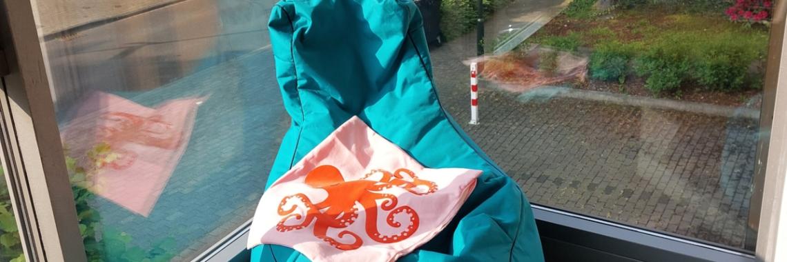 Leseecke Sitzsack