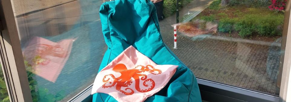 Leseecke Sitzsack