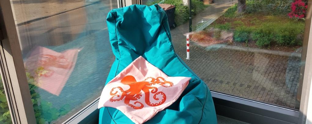 Leseecke Sitzsack